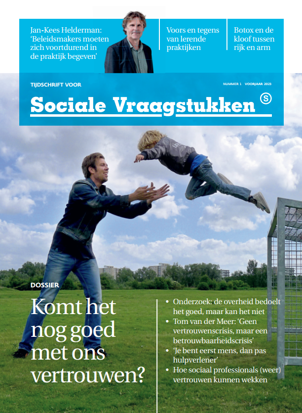 Cover Tijdschrift voor Sociale Vraagstukken voorjaar 2023
