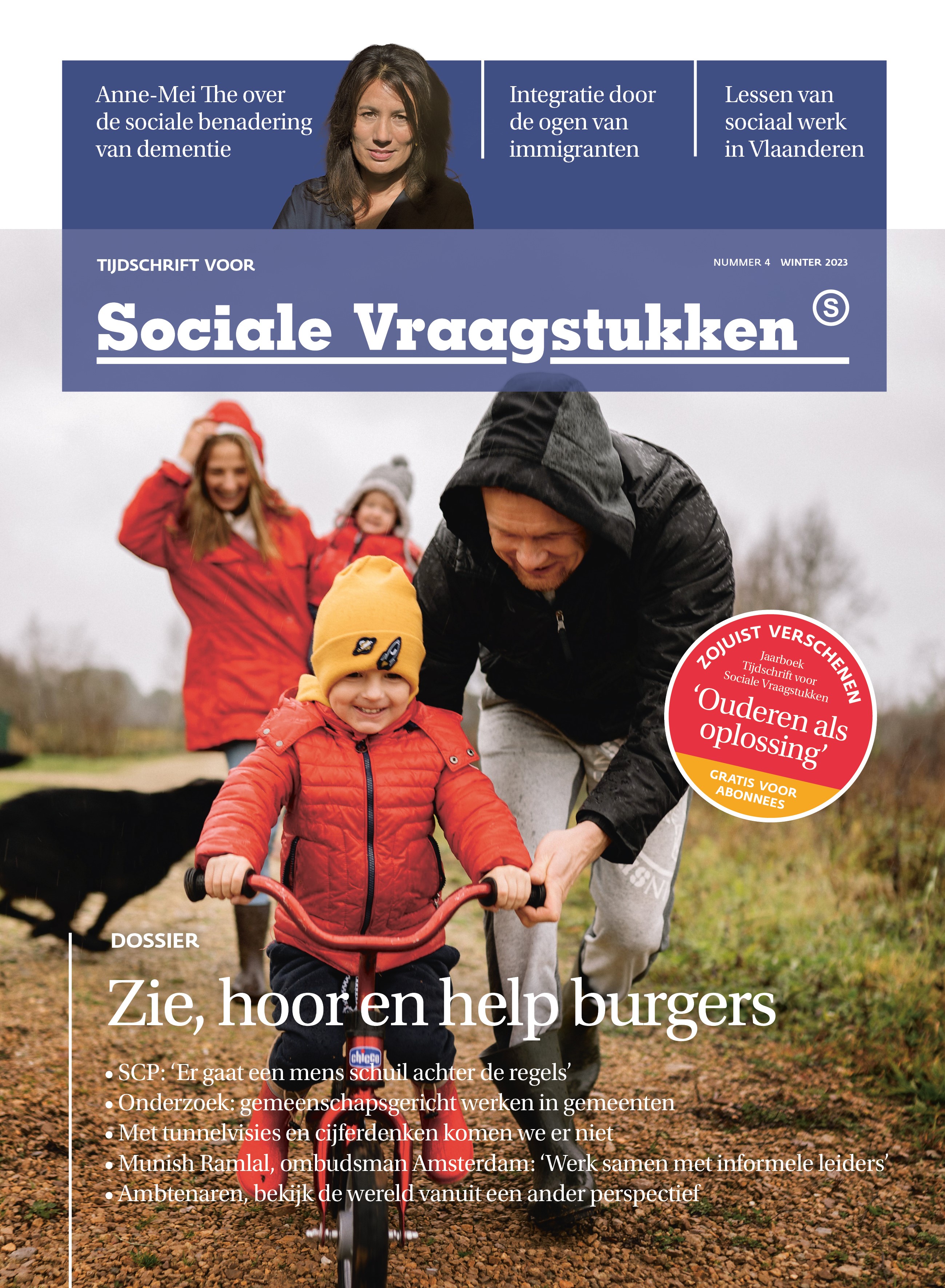 Cover van het nieuwe Tijdschrift voor Sociale Vraagstukken