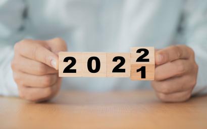 Van 2021 naar 2022